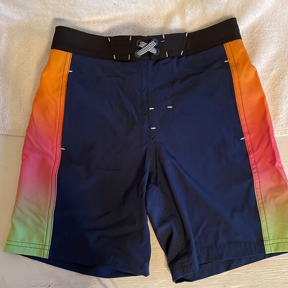 NWOT medium (8) Wonder Nation Qui k Dry side panel swim trunks - Picture 1 of 10